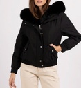 Manteau fausse fourrure 